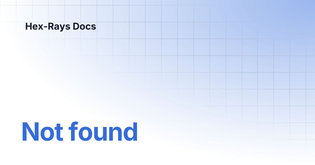 docs.hex-rays.com